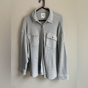 Aerie waffle knit flannel